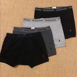 Polo Ralph Lauren Boxer Briefs 4 Pair Large